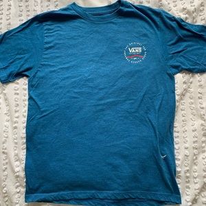 Vans t-shirt with logo in the back